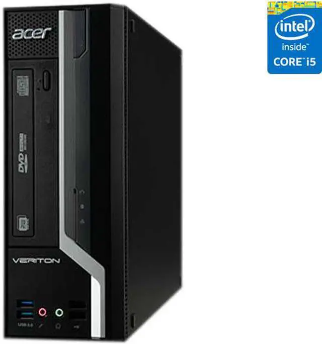Main image of Acer Desktop PC Veriton VX4630G-i54570X Intel Core i5-4570 4GB DDR3 500GB HDD Windows 7 Professional