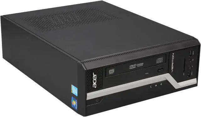 Alt view image 7 of 9 - Acer Desktop PC VX2631-UR11 Intel Core i3-4130 4GB DDR3 500GB HDD Intel HD Graphics 4400 Windows 7 Home Premium 64-Bit