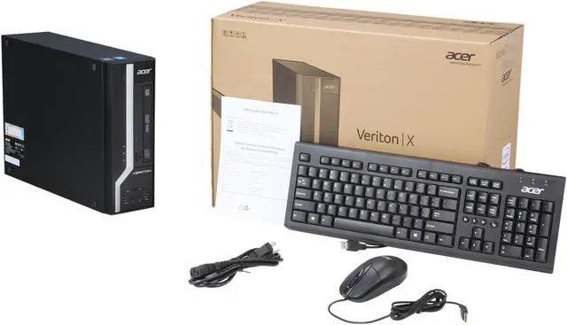 Alt view image 9 of 9 - Acer Desktop PC VX2631-UR11 Intel Core i3-4130 4GB DDR3 500GB HDD Intel HD Graphics 4400 Windows 7 Home Premium 64-Bit