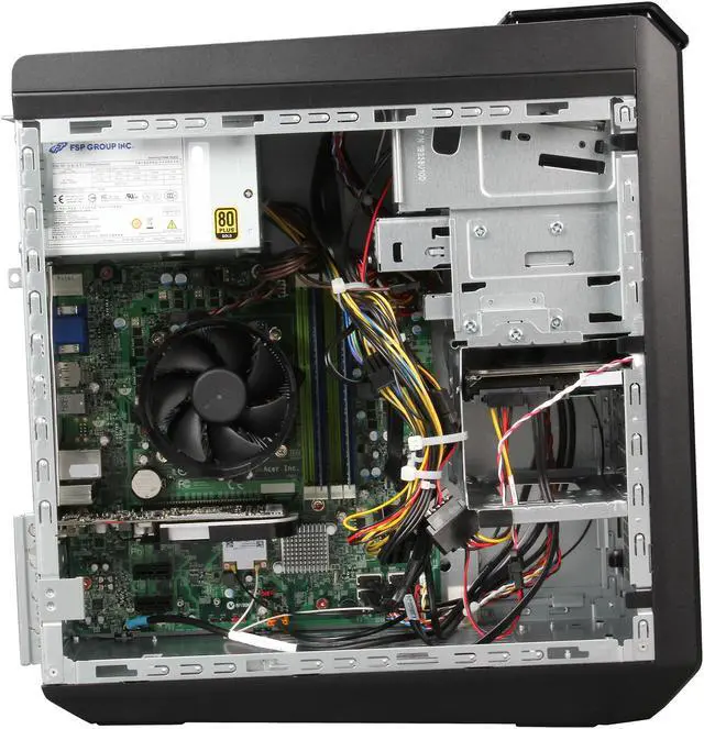 Alt view image 6 of 9 - Acer Desktop PC Predator AG3-605-UR1C Intel Core i5-4440 8GB DDR3 1TB HDD NVIDIA GeForce GTX 745 4GB Windows 8.1 64-Bit