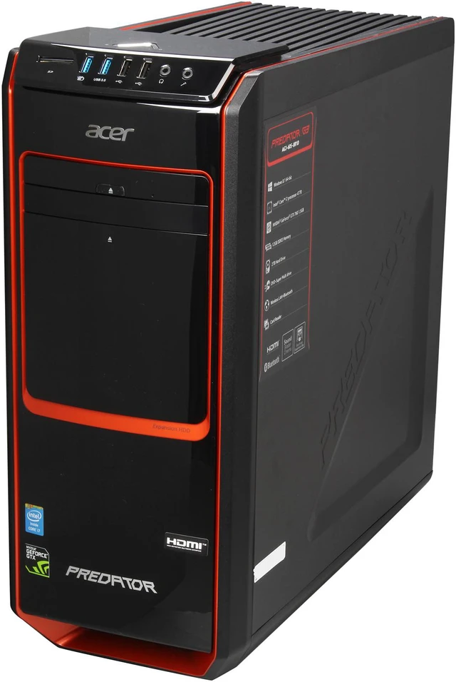 Acer Desktop PC Predator AG3-605-UR1D Intel Core i7-4770 12GB DDR3