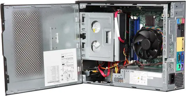 Alt view image 5 of 10 - Acer Veriton 2 VX2631-UR11 Desktop PC with Intel Core i3-4130 processor (3.4GHz), 4GB DDR3 SDRAM memory, 500GB hard drive, DVD±R/RW DL, Windows 7 Home (64 Bit)