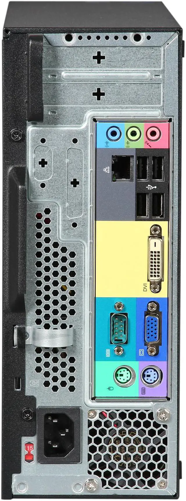 Alt view image 8 of 10 - Acer Veriton 2 VX2631-UR11 Desktop PC with Intel Core i3-4130 processor (3.4GHz), 4GB DDR3 SDRAM memory, 500GB hard drive, DVD±R/RW DL, Windows 7 Home (64 Bit)