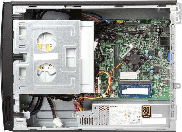 Alt view image 6 of 9 - Acer Aspire AXC-603G-UW13 Desktop PC Celeron J1900 2.0GHz, 4GB Memory, 500GB HDD, DVDRW, Windows 8.1 64Bit (DT.SUVAA.003)