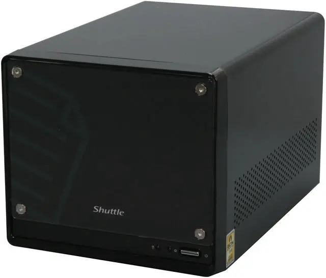 Alt view image 3 of 13 - Shuttle Desktop PC K-4500-N Intel Celeron 440 512MB DDR2 80GB HDD Intel GMA 950 Foresight Linux