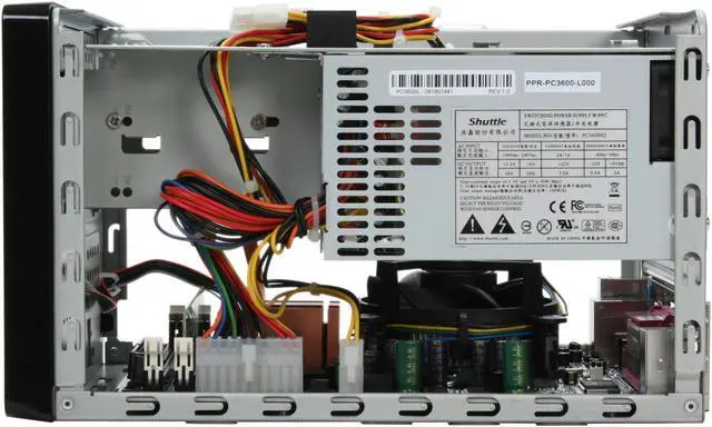 Alt view image 9 of 13 - Shuttle Desktop PC K-4500-N Intel Celeron 440 512MB DDR2 80GB HDD Intel GMA 950 Foresight Linux