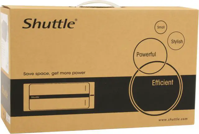 Alt view image 15 of 15 - Shuttle Desktop PC X2700N Intel Atom 230 1GB DDR2 120GB HDD Intel GMA 950 Foresight Linux