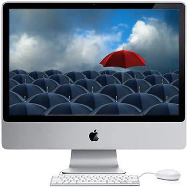 Main image of Apple All-in-One Desktop iMac MB419LL/A-R 2.93GHz 4GB DDR3 640GB HDD 24" Mac OS X 10.6 Snow Leopard