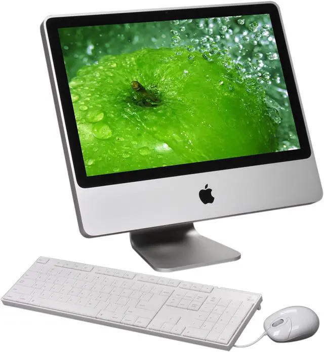 Main image of Apple All-in-One iMac MB323LL/A 2.40GHz 1GB DDR2 250GB HDD ATI Radeon HD 2400XT Mac OS X 10.5 Leopard