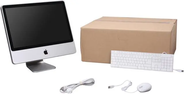 Alt view image 7 of 7 - Apple All-in-One iMac MB323LL/A 2.40GHz 1GB DDR2 250GB HDD ATI Radeon HD 2400XT Mac OS X 10.5 Leopard