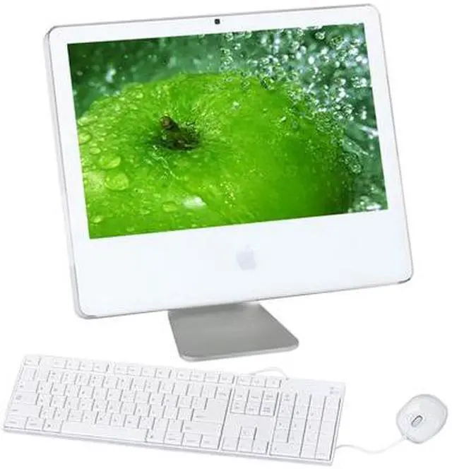 Main image of Apple All-in-one PC iMac MA589LL/A 2.16GHz 1GB DDR2 250GB HDD 20.0" Mac OS X 10.4 Tiger