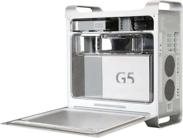 Alt view image 5 of 9 - Apple Desktop PC Power Mac G5 (M9592LL/A) 2.50GHz 512MB DDR2 160GB HDD NVIDIA GeForce 6600 with 256MB of GDDR SDRAM Mac OS X 10.4 Tiger