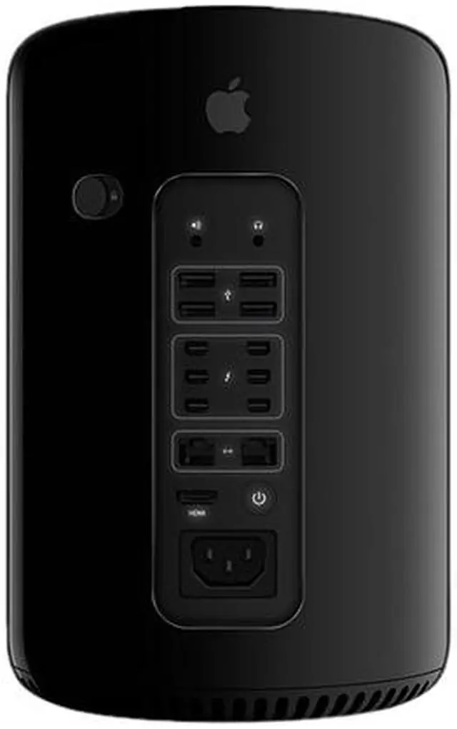 Alt view image 2 of 3 - Apple Desktop PC Mac Pro ME253LL/A 3.7GHz 12GB DDR3 256GB Flash HDD 256GB SSD Dual AMD FirePro D300 2GB OS X 10.9 Mavericks