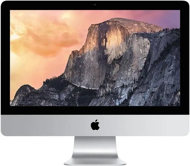 Main image of Apple iMac FE086LL/A Intel Core i5-4570 X4 2.7GHz 8GB 1TB 21.5",Silver (Certified Refurbished)