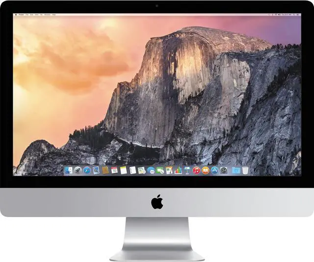 Main image of Apple iMac MF885LL/A Intel Core i5-4590 X4 3.3GHz 8GB 1TB 27",Silver(Refurbished)