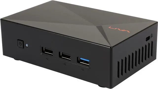 Main image of ECS LIVA X Mini PC Intel Bay Trail N2808 SOC 2GB DDR3L 32GB Storage mSATA SSD Expansion Fanless Windows 10