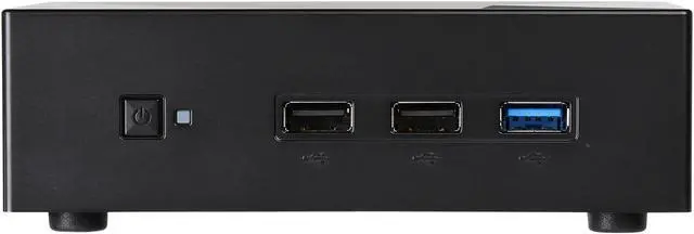 Alt view image 2 of 6 - ECS LIVA X Mini PC Intel Bay Trail N2808 SOC 2GB DDR3L 32GB Storage mSATA SSD Expansion Fanless Windows 10