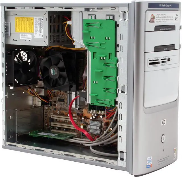 Alt view image 11 of 17 - HP Desktop PC Pavilion a1120n (PX759AA) Intel Pentium 4 519 512MB DDR2 200GB HDD Intel GMA 900 Windows XP Media Center