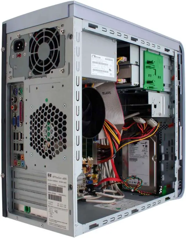 Alt view image 8 of 16 - HP Desktop PC Pavilion a819n (PS526AA) Intel Pentium 4 520 512MB DDR 200GB HDD Intel GMA 900 Windows XP Home