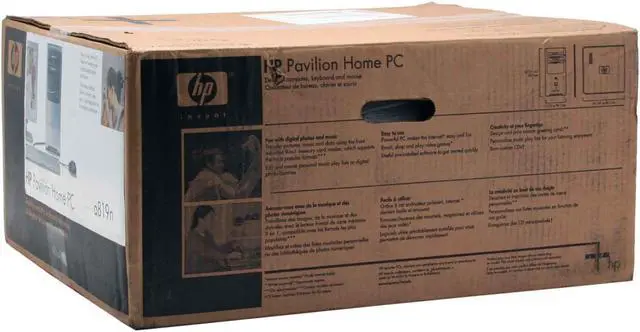 Alt view image 16 of 16 - HP Desktop PC Pavilion a819n (PS526AA) Intel Pentium 4 520 512MB DDR 200GB HDD Intel GMA 900 Windows XP Home