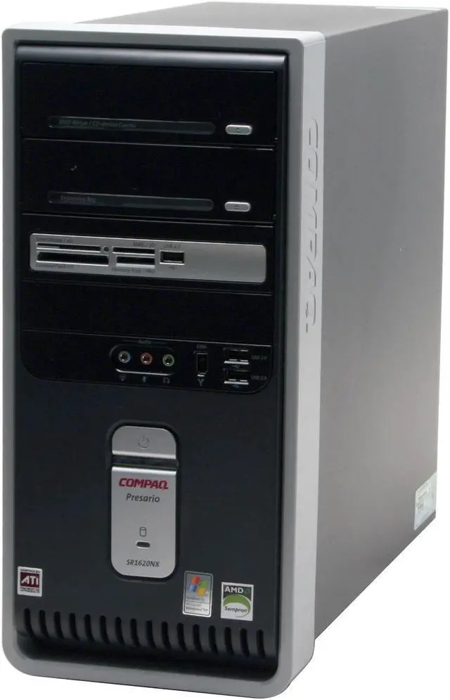 COMPAQ Desktop PC Presario SR1620NX (EG733A) 3400+ 512MB DDR 160GB