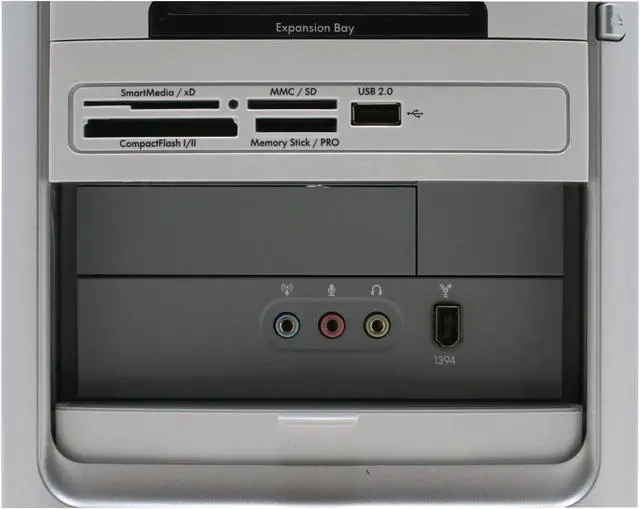 Alt view image 5 of 17 - HP Desktop PC Pavilion a1101n(ED822AA) Intel Celeron D 340 512MB DDR 100GB HDD Intel Extreme Graphics Windows XP Home