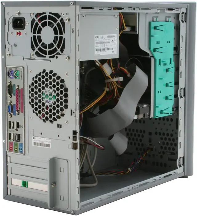 Alt view image 10 of 17 - HP Desktop PC Pavilion a1101n(ED822AA) Intel Celeron D 340 512MB DDR 100GB HDD Intel Extreme Graphics Windows XP Home