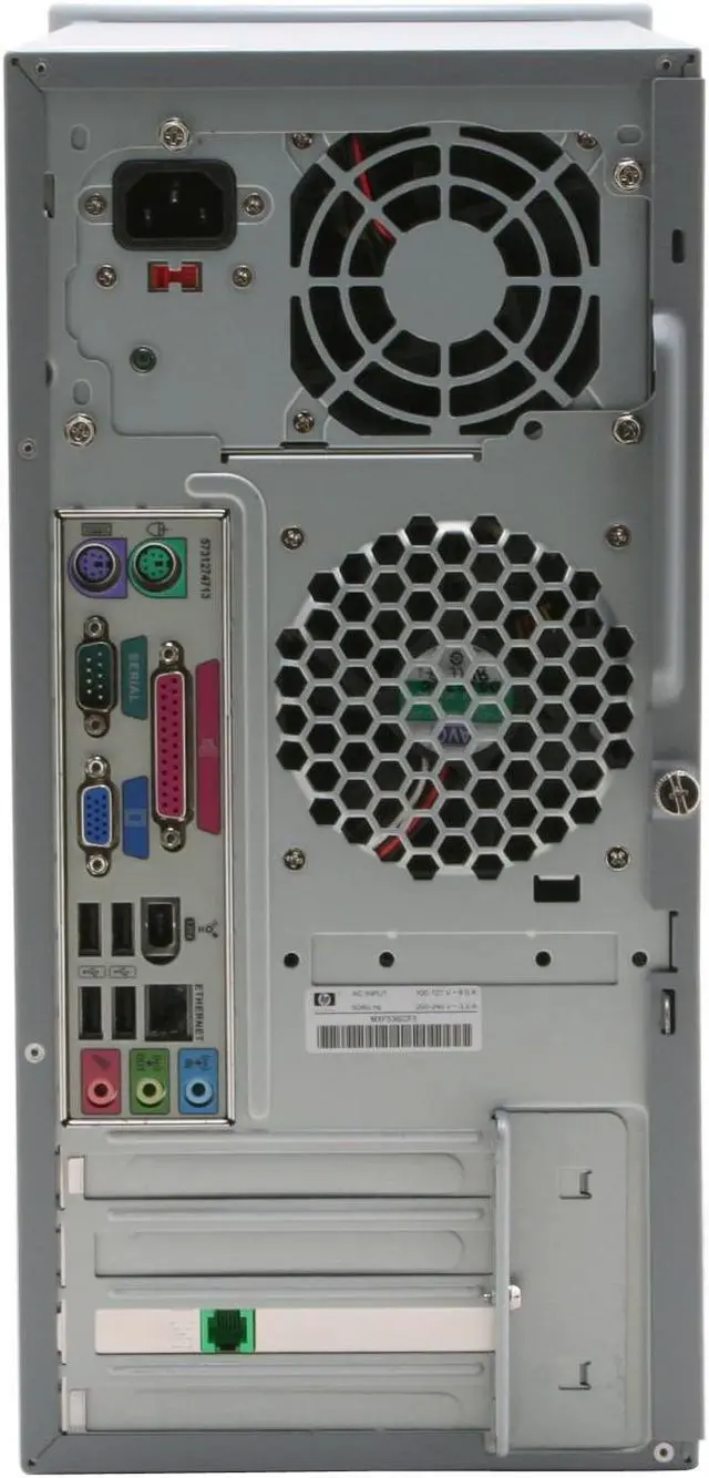 Alt view image 13 of 17 - HP Desktop PC Pavilion a1101n(ED822AA) Intel Celeron D 340 512MB DDR 100GB HDD Intel Extreme Graphics Windows XP Home