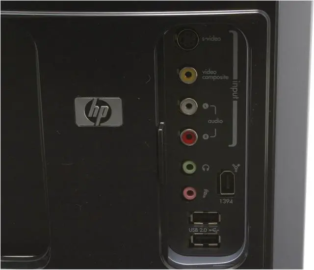 Alt view image 5 of 20 - HP Desktop PC Media Center m1170n Intel Pentium 4 530 512MB DDR 200GB HDD ATI Radeon X300 SE Windows XP Media Center 2005