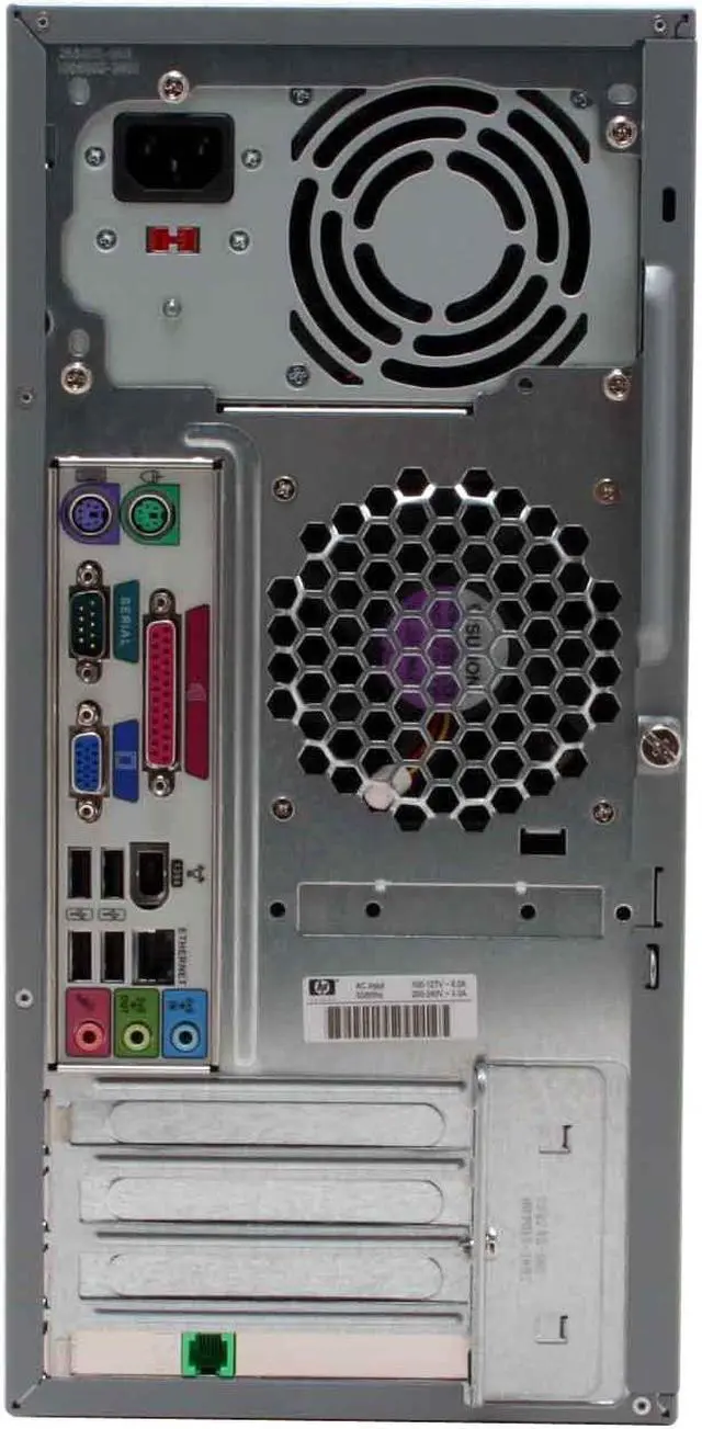 Alt view image 7 of 17 - HP Desktop PC Pavilion a1000n (PS567AA) Intel Celeron D 340 512MB DDR 80GB HDD Intel Extreme Graphics Windows XP Home