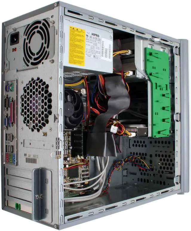 Alt view image 9 of 17 - HP Desktop PC Pavilion a1000n (PS567AA) Intel Celeron D 340 512MB DDR 80GB HDD Intel Extreme Graphics Windows XP Home