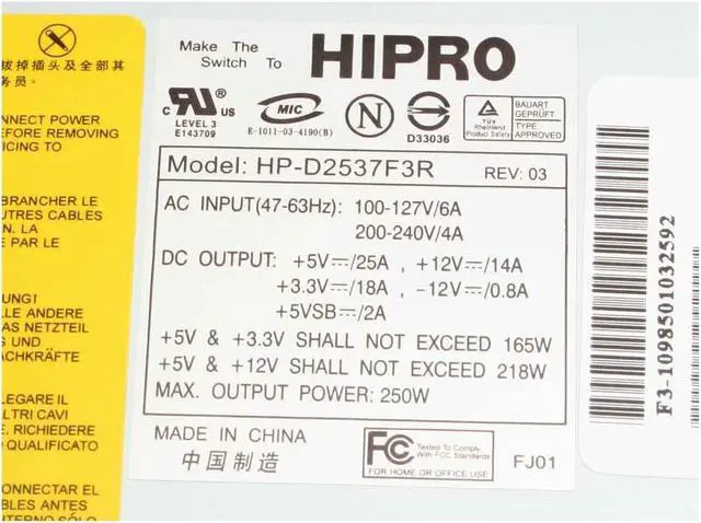 Alt view image 12 of 17 - HP Desktop PC Pavilion a1000n (PS567AA) Intel Celeron D 340 512MB DDR 80GB HDD Intel Extreme Graphics Windows XP Home