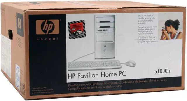 Alt view image 17 of 17 - HP Desktop PC Pavilion a1000n (PS567AA) Intel Celeron D 340 512MB DDR 80GB HDD Intel Extreme Graphics Windows XP Home