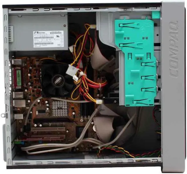 Alt view image 7 of 16 - COMPAQ Desktop PC Presario SR1720NX (EL435AA) 3500+(2.20 GHz) 512MB DDR 160GB HDD ATI Radeon Integrated Graphics Windows XP Home