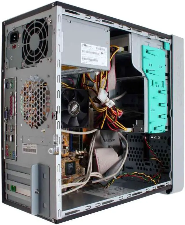 Alt view image 8 of 16 - COMPAQ Desktop PC Presario SR1720NX (EL435AA) 3500+(2.20 GHz) 512MB DDR 160GB HDD ATI Radeon Integrated Graphics Windows XP Home