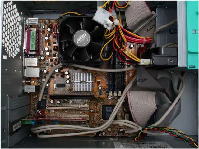 Alt view image 10 of 16 - COMPAQ Desktop PC Presario SR1720NX (EL435AA) 3500+(2.20 GHz) 512MB DDR 160GB HDD ATI Radeon Integrated Graphics Windows XP Home