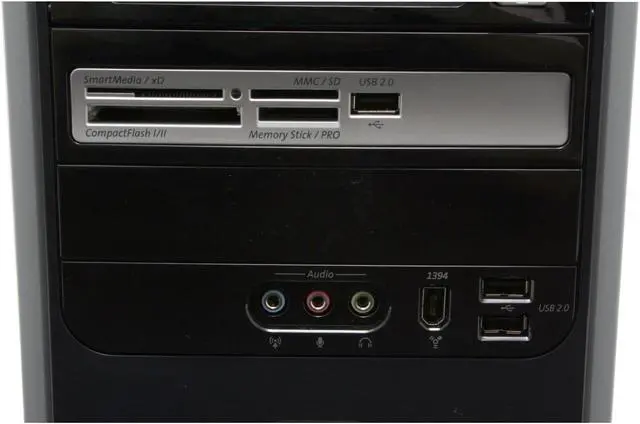 Alt view image 5 of 17 - COMPAQ Desktop PC Presario SR1750NX (EL445AA) 3500+(2.20 GHz) 1GB DDR 200GB HDD ATI Radeon Integrated Graphics Windows XP Media Center