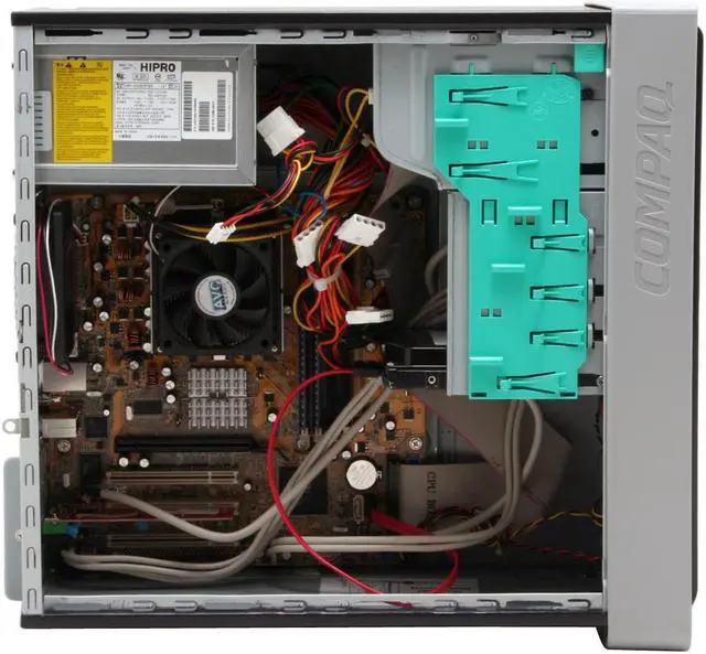 Alt view image 8 of 17 - COMPAQ Desktop PC Presario SR1750NX (EL445AA) 3500+(2.20 GHz) 1GB DDR 200GB HDD ATI Radeon Integrated Graphics Windows XP Media Center