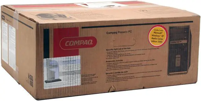 Alt view image 17 of 17 - COMPAQ Desktop PC Presario SR1750NX (EL445AA) 3500+(2.20 GHz) 1GB DDR 200GB HDD ATI Radeon Integrated Graphics Windows XP Media Center