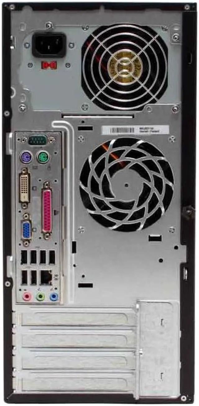 Alt view image 5 of 15 - HP Desktop PC dx5150(PZ588UA#ABA) 3500+(2.20 GHz) 512MB DDR 80GB HDD ATI Radeon Integrated Graphics Windows XP Professional