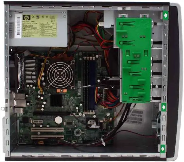Alt view image 6 of 15 - HP Desktop PC dx5150(PZ588UA#ABA) 3500+(2.20 GHz) 512MB DDR 80GB HDD ATI Radeon Integrated Graphics Windows XP Professional