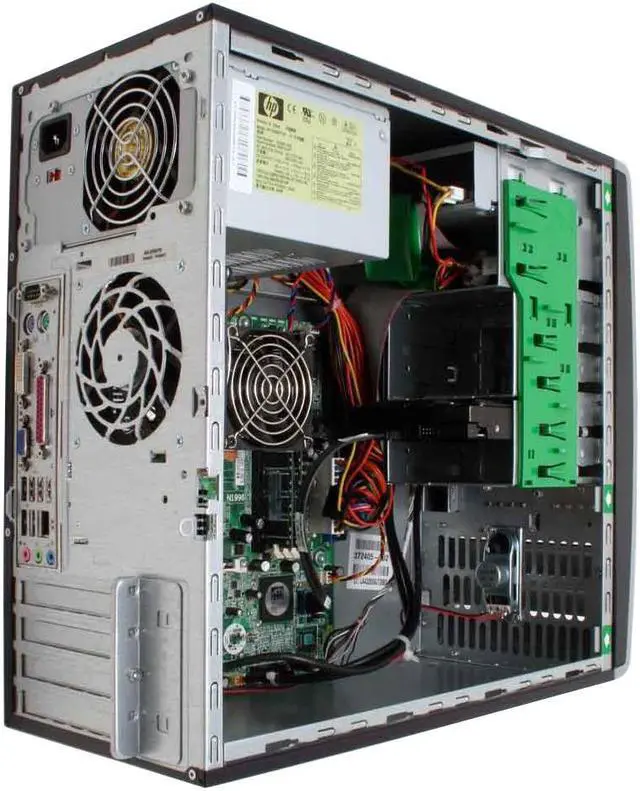 Alt view image 7 of 15 - HP Desktop PC dx5150(PZ588UA#ABA) 3500+(2.20 GHz) 512MB DDR 80GB HDD ATI Radeon Integrated Graphics Windows XP Professional
