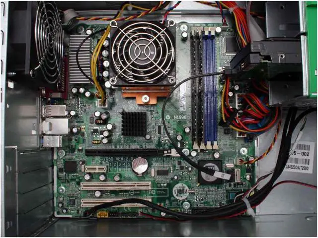 Alt view image 10 of 15 - HP Desktop PC dx5150(PZ588UA#ABA) 3500+(2.20 GHz) 512MB DDR 80GB HDD ATI Radeon Integrated Graphics Windows XP Professional