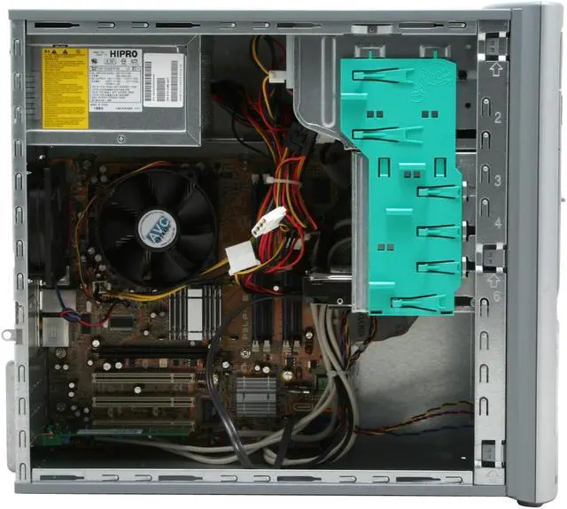 Alt view image 9 of 18 - HP Desktop PC Pavilion A1530N(EX275AA#ABA) AMD Phenom II X4 820 1GB DDR2 250GB HDD Intel GMA 950 Windows XP Media Center