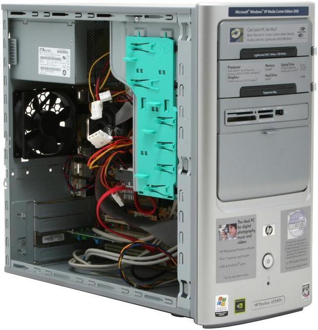 Alt view image 11 of 17 - HP Desktop PC Pavilion A1540N(EX276AA#ABA) 4200+ 2GB DDR2 250GB HDD NVIDIA GeForce 6150 Windows XP Media Center