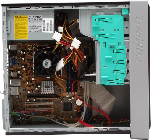 Alt view image 8 of 17 - COMPAQ Desktop PC Presario SR1910NX(EX310AA#ABA) 3200+ 512MB DDR 120GB HDD NVIDIA GeForce 6150 LE Windows XP Home