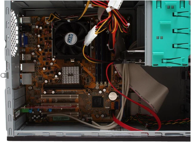 Alt view image 10 of 17 - COMPAQ Desktop PC Presario SR1910NX(EX310AA#ABA) 3200+ 512MB DDR 120GB HDD NVIDIA GeForce 6150 LE Windows XP Home