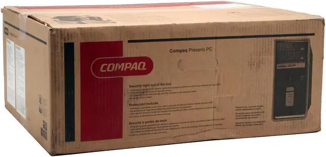 Alt view image 17 of 17 - COMPAQ Desktop PC Presario SR1910NX(EX310AA#ABA) 3200+ 512MB DDR 120GB HDD NVIDIA GeForce 6150 LE Windows XP Home