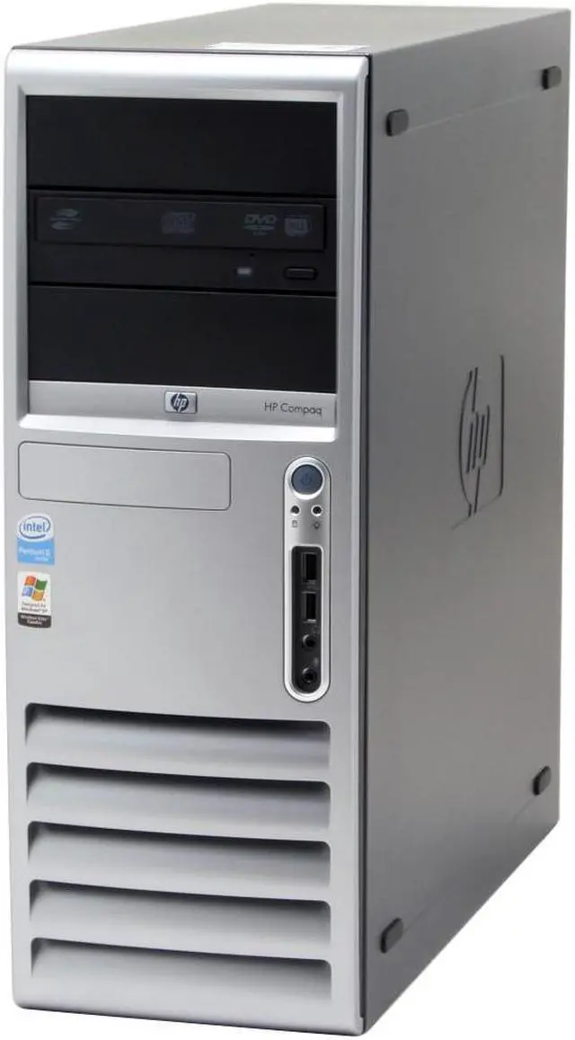 Alt view image 3 of 12 - HP Compaq Desktop PC dc7600(EN260UT#ABA) Intel Pentium D 945 1GB DDR2 250GB HDD NVIDIA NVS 285 Windows XP Professional