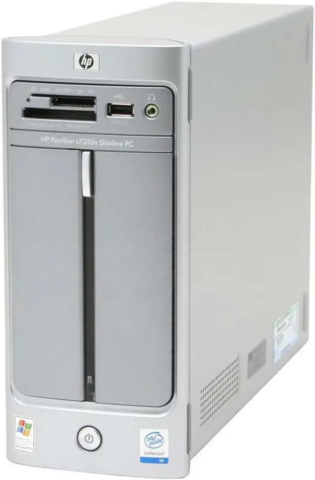 Alt view image 2 of 9 - HP Desktop PC Pavilion s7210n 1.40GHz 512MB DDR2 160GB HDD Intel GMA 900 Windows XP Home